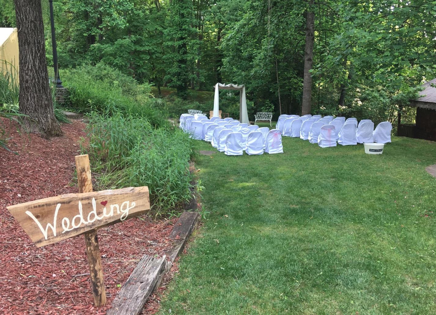 Wedding set up