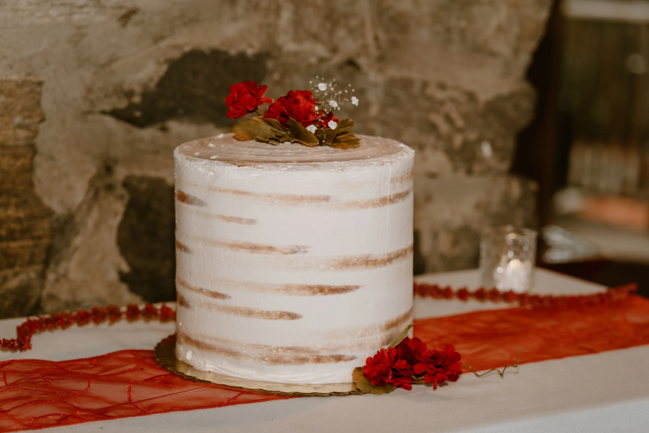 White Birch cake